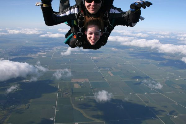 skydiving