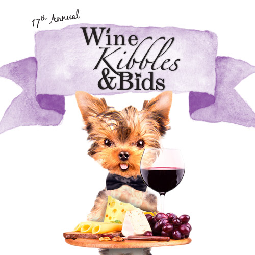 wine kibbles bids 2018 poster